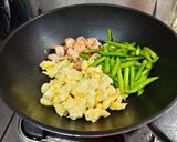 A picture of step 10 of Asparagus and Shrimp Scrambled Eggs (Simple Recipe).