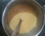 A picture of step 2 of Spicy gram flour halwa(besni).