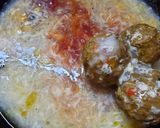 A picture of step 2 of Kofta Manchurian.