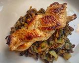 Foto del paso 4 de la receta: Trenza de pavo sobre lecho de verduras