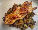 Foto del paso 4 de la receta: Trenza de pavo sobre lecho de verduras