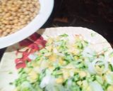 A picture of step 5 of Chana chat.