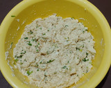 Foto langkah ke 2 dari resep Botok Tahu Jamur Telur Asin.