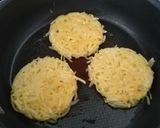 Une image de l'étape 2 de Rosti burger boeuf et fromage.