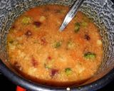 Tejszínes-céklás kölesleves recept fázis 3 fotója