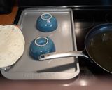 A picture of step 1 of Crispy Tortilla Bowls for Taco Salad.