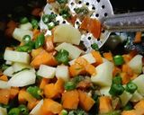 A picture of step 7 of Vegetable Biryani Recipe | Seeraga Samba Vegetable Biryani Recipe.