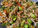 Oseng Pedas Teri Medan Pete Cabe Ijo