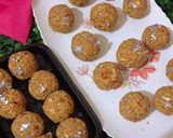 सत्तू ड्राईफ़्रूट्स कोकोनट लड्डू(sattu dryfruits coconut laddu re रेसिपी चरण 13 फोटो