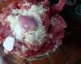 Hình bước làm 2 của món Canh Tần ô thịt nạc