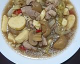Foto langkah ke 7 dari resep Sapo Tahu Jamur.