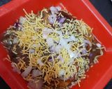 A picture of step 7 of Potato masala Chaap chaat.
