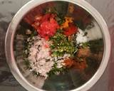 Palak chilla recipe step 2 photo