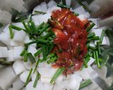 Foto langkah ke 4 dari resep Kimchi Lobak (Kkakdugi) Sederhana, Gurih, dan Pedas.
