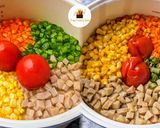 Foto langkah ke 8 dari resep Nasi Gurih Tomat Rice Cooker.