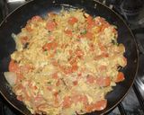 Foto del paso 2 de la receta: Quesadillas de vienesas con huevos