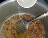 A picture of step 2 of Aloo and Matar pulao.