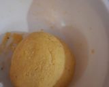 A picture of step 1 of Makki Ki Roti.