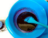 A picture of step 15 of Baked Cheesecake & Blueberry Wine Sauce.
