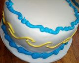 A picture of step 22 of Blueberry marble cake.