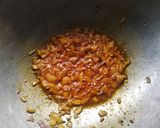 A picture of step 3 of Methi Besan Sabzi.