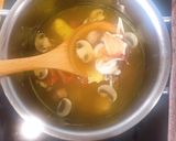 Hình bước làm 2 của món Lẩu thái hải sản - ăn dặm