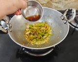 A picture of step 4 of Capsicum Rice.