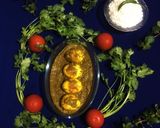 A picture of step 12 of Egg Hariyali.