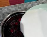 Foto langkah ke 4 dari resep Bubur Singkong Beetroot.