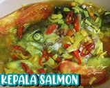 Foto langkah ke 8 dari resep Sup Kepala Salmon.