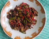 Foto langkah ke 5 dari resep Oseng Ikan Asin Klotok.