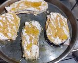 Foto del paso 3 de la receta: Milanesas de berenjenas rellenas 🍆