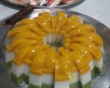 Foto langkah ke 3 dari resep 6. Puding labu kuning 3 lapis.