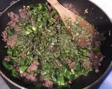 Une image de l'étape 7 de Bœuf épicé aux poivrons verts et tomates.