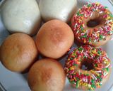Foto langkah ke 7 dari resep Donat dan roti simpel (eggless).