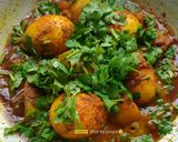 A picture of step 10 of EGG MASALA CURRY IN BENGALI STYLE/ EGG KOSHA -ডিম কষা/ ডিমের ডালনা.