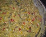 A picture of step 5 of Colourful Mushroom sauce.
