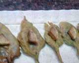 A picture of step 7 of Palak pakoda chaat.