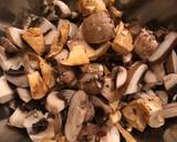 Chicken With Wild Mushrooms in Cream Sauce Finished With Parmesan / Serrano Ham recipe step 1 photo