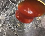 A picture of step 5 of Tawa chicken steak.