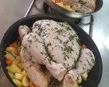 Foto del paso 1 de la receta: Pollo horneado al tomillo