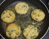 A picture of step 6 of Crispy, Potato, sweet corn cheese cutlets.