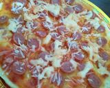 Foto langkah ke 9 dari resep Pizza Tanpa Ulen / Knead (Teflon dan Oven).
