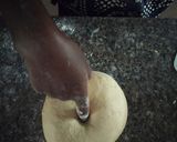 A picture of step 5 of Hot cross buns.