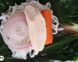 Foto del paso 3 de la receta: Rollitos de acelga con fideos de arroz