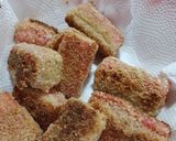 Foto del paso 1 de la receta: Kanikama o surimi rebozados con salvado de avena