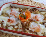 Foto del paso 3 de la receta: Patatas horneadas con huevos al grill