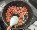 Foto langkah ke 2 dari resep Creamy Fusilli Pasta.