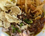 Foto langkah ke 6 dari resep Bubur Ayam ala Gerobak Abang-abang.