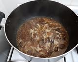 Foto del paso 3 de la receta: Ojo de Bife con puré y salsa de hongos deshidratados